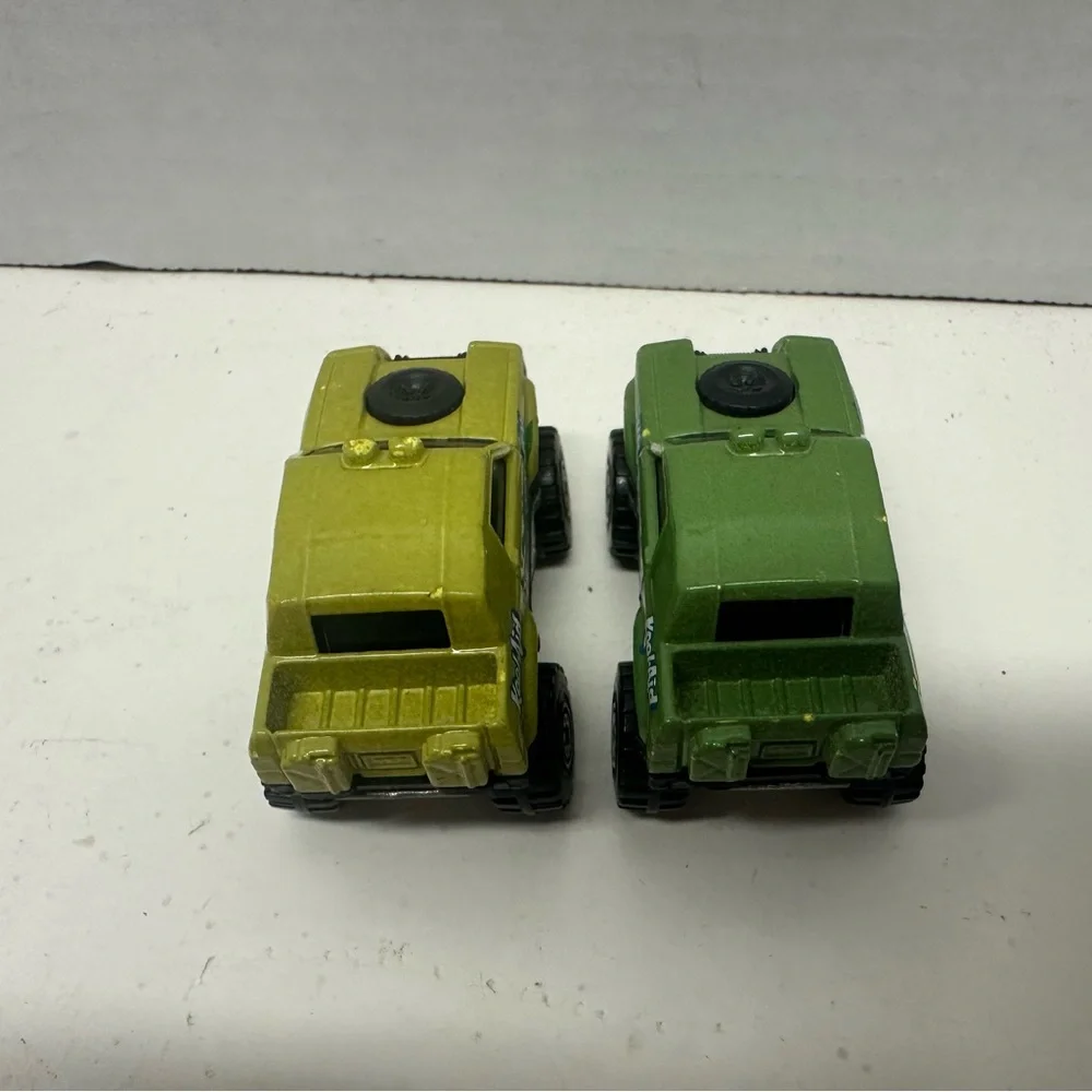 Lot of 2 Wacky 4x4 Green Kool-Aid Hotwheels